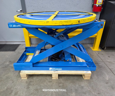 Bishamon Pallet Positioner Load Leveler Rotary EZ Loader, 4000 Lb. Cap