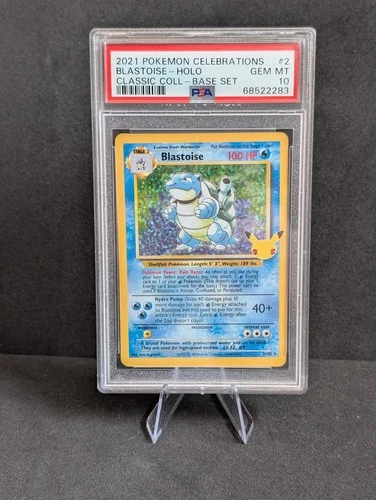 Pokemon TCG - Celebrations 2021 - Blastoise #2 - PSA 10
