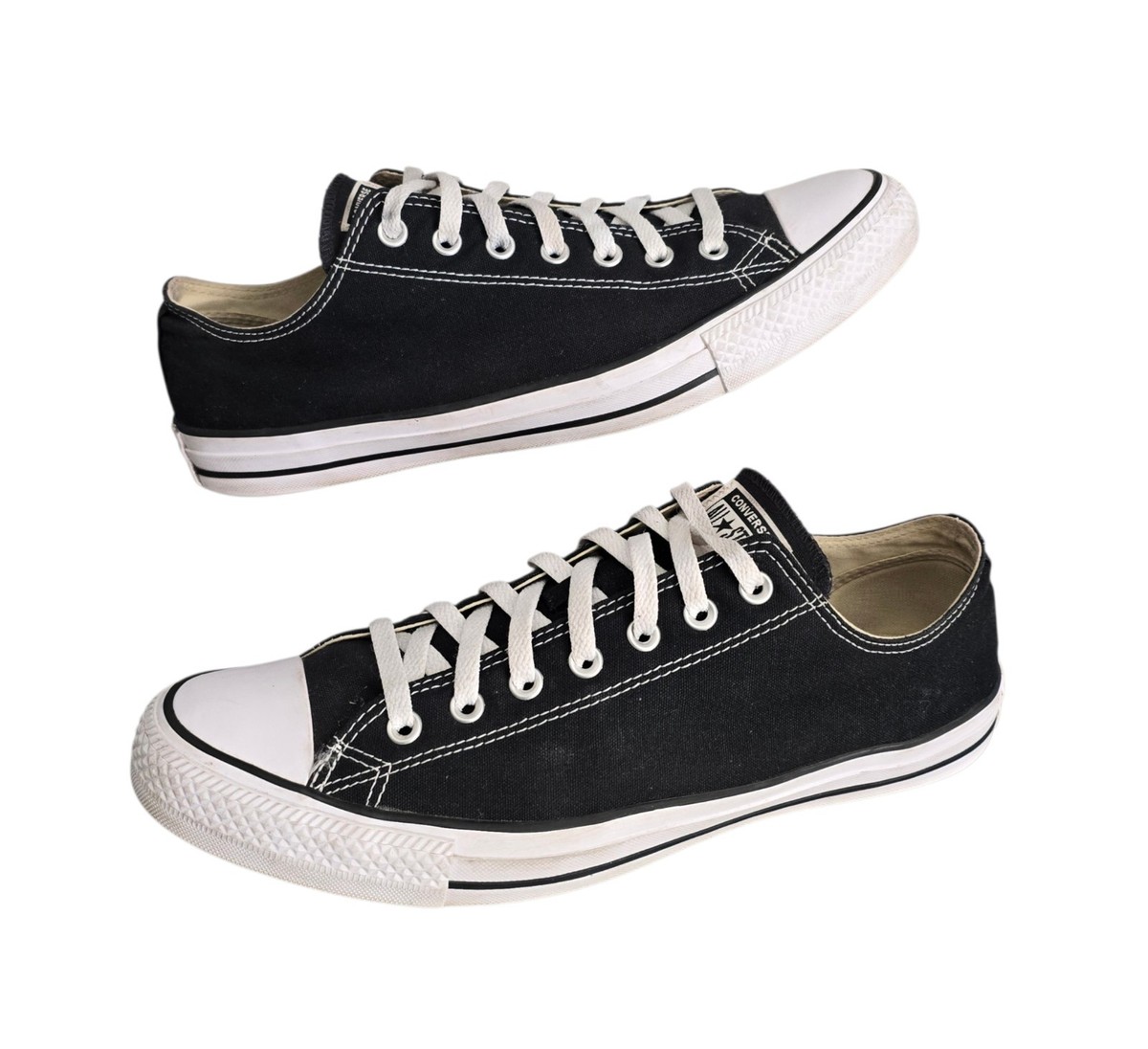 Converse Chuck Taylor All Star Low Shoes Mens Size 13 Black 