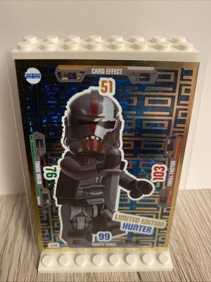 Lego Star Wars Sammelkarten Serie 3 LE 16 Hunter Limitierte Karte