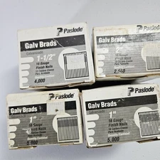 Lot of opened Paslode Finish Nails   2”, 1 1/2”, 1"