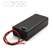 AA Battery Holder Box with Switch Wire 1 2 3 4 Slot Battery Case