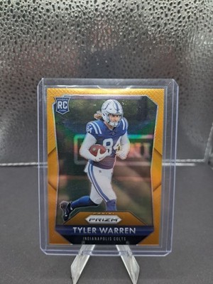 2025 Panini Prizm Tyler Warren Flashback Rookie  RC Gold /10 #6 Colts
