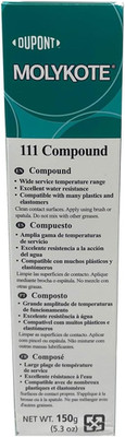 Molykote DOW 111 Lubricant & Sealant, 5.3 Oz. Tube