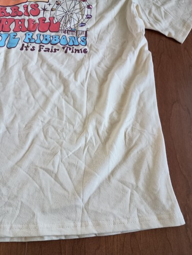 Camiseta amarilla manga corta It's Fair Time Circus Family para hombre talla mediana - Imagen 16 de 21