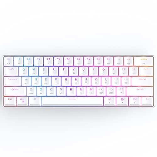 AK61 Hot-Swappable Mechanical Keyboard with CNC Aluminum Case, RGB 61 Keys - Bild 2 von 8
