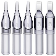 Disposable Tattoo Tip - Autdor 100Pcs Disposable Tips Mixed for 3RL 5RL 7RL 9...