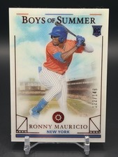 2024 Panini Boys of Summer Ronny Mauricio #63 Red /149 RC