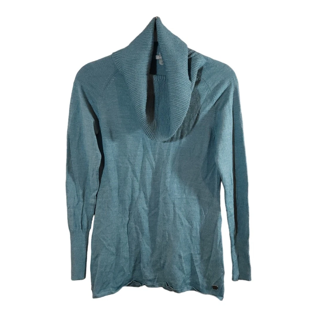 smartwool minturn drape-neck merino wool blend canton sweater