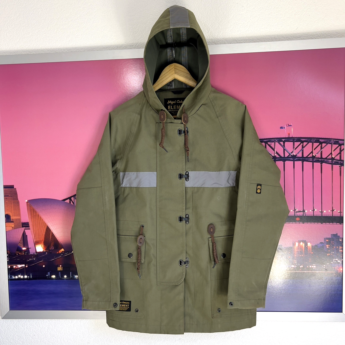 Nigel Cabourn x Element Cameraman Military Parka Jacket | 44/XS