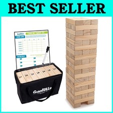 Life-Size Tower Game - Indoor/Outdoor Fun for Kids  Adults