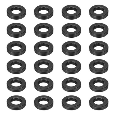 #ad 24 Pcs Carbon Steel Flat Washer Fits M24 x 50mm x 10mm Black Washer Fits $118.14