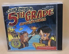 Clue Finders: 5th Grade Adventures - The Learning Company Win/Mac PC CD-ROM