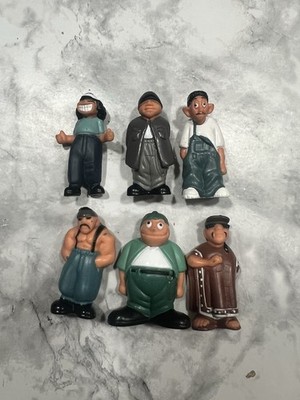 Homies series 1  complete set of 6 figures 1:32 dioramas 1.75 inches (loose)