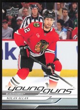 2024-25 Upper Deck Nolan Allan Young Guns Rookie Card (RC) #491 - Blackhawks