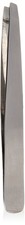 Durable Stainless Steel Slanted Tweezers for Precision Hair Removal