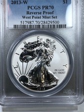American Eagle MS 70 Graded 2013 Silver Bullion Coins for sale | eBay