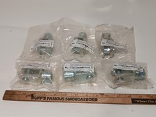 Lot Of 6 Kipp DIN71752 Clevis Galvanized Steel Snap-Pin Fork Head Joints