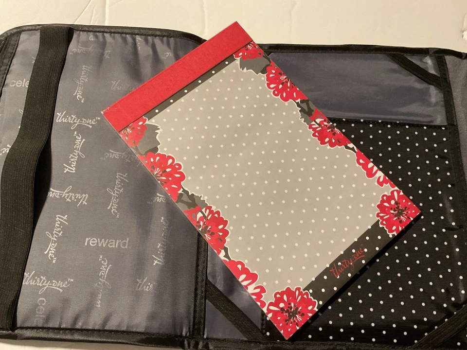 Thirty-One Bold Bloom Fold It Up Organizer IPad/Tablet Holder 7.5” X 9.5” New - Image 4 of 4