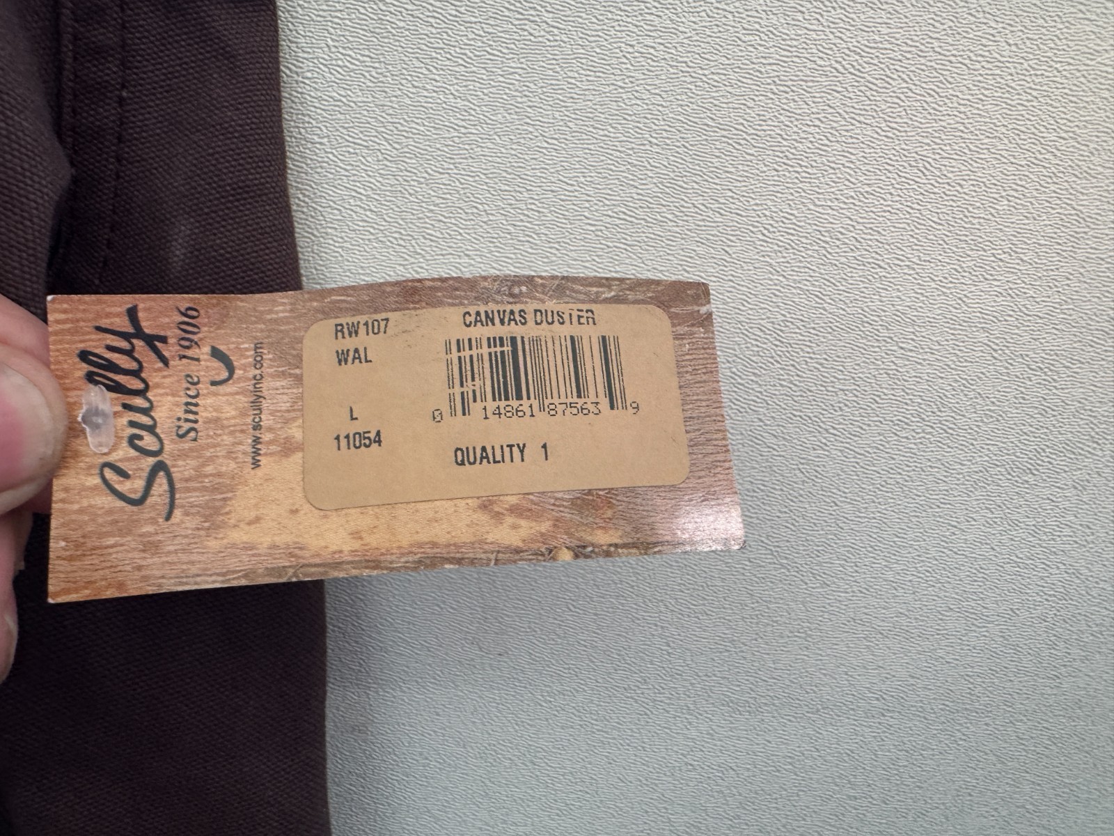 Scully Rangewear Duster Brown Large - image 3