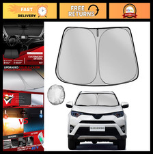 Foldable Windshield Sun Shade For Suv - Uv Ray Heat Blocker Custom Fit 2013-