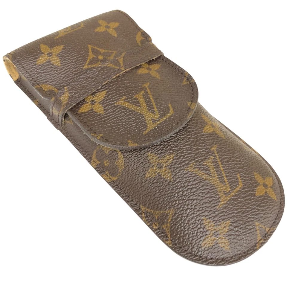 Auténtico Estuche Louis Vuitton Lunetas Rabat Gafas Estuche Monograma Estuches para Plumas M62970 Foto 4 de 4