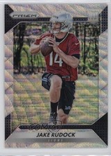 2016 Panini Prizm Rookie Blue Wave Prizm 3/149 Jake Rudock #277 0a4r