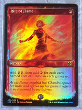Rite of Flame Foil MTG Chandra Spellbook 7 R NM X1