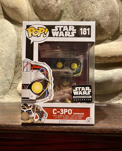 Funko Pop! Vinyl Star Wars C-3PO (Unfinished) #181 Smuggler’s Bounty Exclusive
