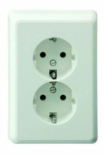 REV Ritter Steckdose PrimaLuxe 2-fach, komplett  Unterputzsteckdose