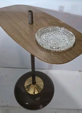 Vintage MCM MidCentury Modern Era Smokers/Ashtray Stand Table 20 X 20 X 10