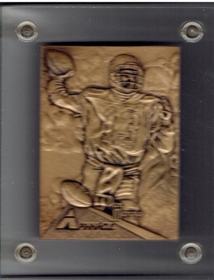 Highland Mint Dan Marino 1994 Pinnacle Bronze Card Limited to 5000