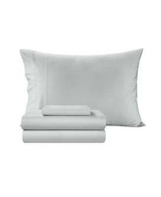 SleepRX 300 Thread Count 4 Piece Cotton Blend Sheet Set Queen Lunar Rock
