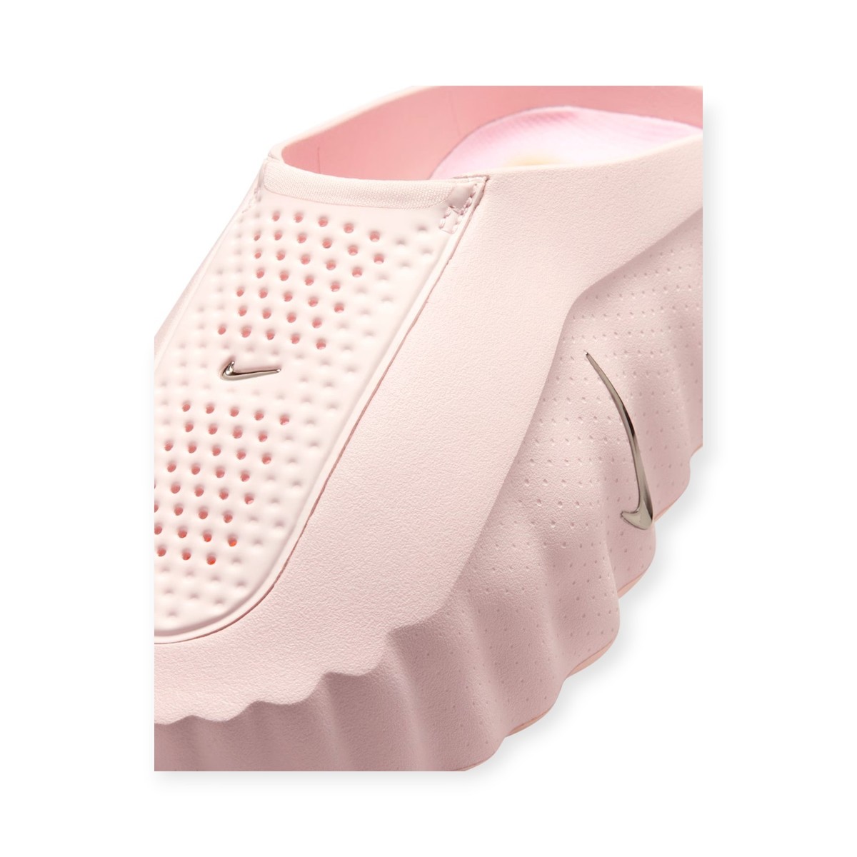Nike Mind 001 Wmns Mule Slip-On Shoes Pearl Pink Hyper Crimson