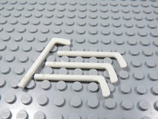 LEGO Lot of 4 White Hockey Sticks Accessory Minifig AH