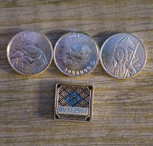 BV3125S7 1 Geiger Gram 3 Silver Grams Rounds