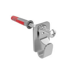 Heavy duty safety picture picture hook for all wall types