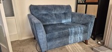French Connection Electric Reclining Cuddler Sofa.
