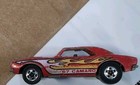 1983 Hot Wheels '67 Camaro Mainline Red Black Wall Hong Kong Rough