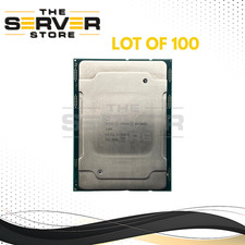  LOT OF 100 Intel Xeon Bronze 3106 1.70GHz 8C LGA3647 CPU CD8067303561900 SR3GL