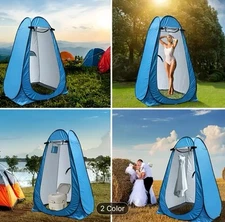 Pop Up Privacy Tent Instant Portable Outdoor Shower Tent Camp Toilet Changing
