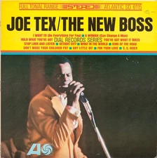 Joe Tex - The New Boss LP 1965 Atlantic VG+/NM