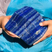 7.5LB Natural lapis lazuli quartz crystal freeform specimen healing decor