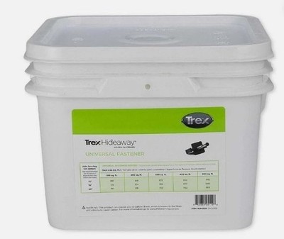 Trex Hideaway Hidden Deck Fasteners, 500 Square Feet