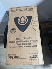 Smart Shield. Filtro de agua debajo del fregadero, filtro de agua NSF 53 en línea. Direct Con...