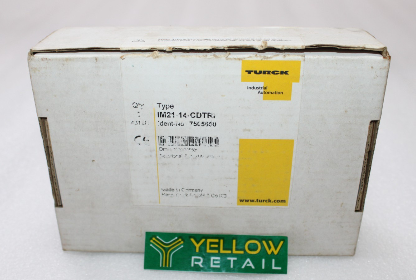 TURCK IM21-14-CDTRI ROTATIONAL SPEED MONITORS