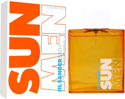 (95,99EUR/100ML) JIL SANDER - SUN BATH MEN 125ML EAU DE TOILETTE SPRAY NEU OVP