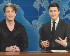BECK BENNETT SIGNED 'SATURDAY NIGHT LIVE' WEEKEND UPDATE 8X10 PHOTO B w/COA SNL