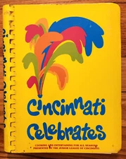 Cincinnati Celebrates Cookbook Junior League 1980 Ohio