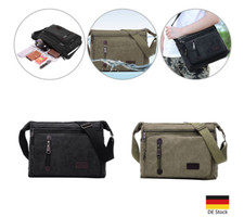 Canvas Handbag Shoulder Bag Men's Woman Crossbody Messenger Travel Leisure Bags